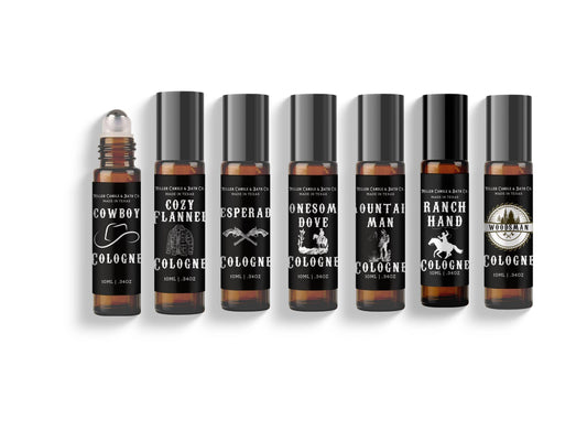 Woodsman by Miller Barn & Hive | 10 ml Roll On Cologne