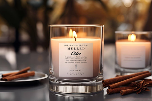 Mulled Cider by Miller Candle Co. 8 oz. Candle