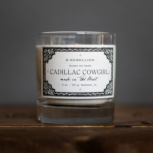 Cadillac Cowgirl by R. Rebellion - 8 oz. Candle