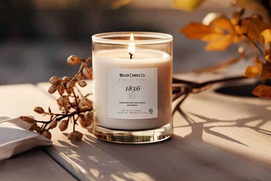 1836 by Miller Candle Co. 8 oz. Candle