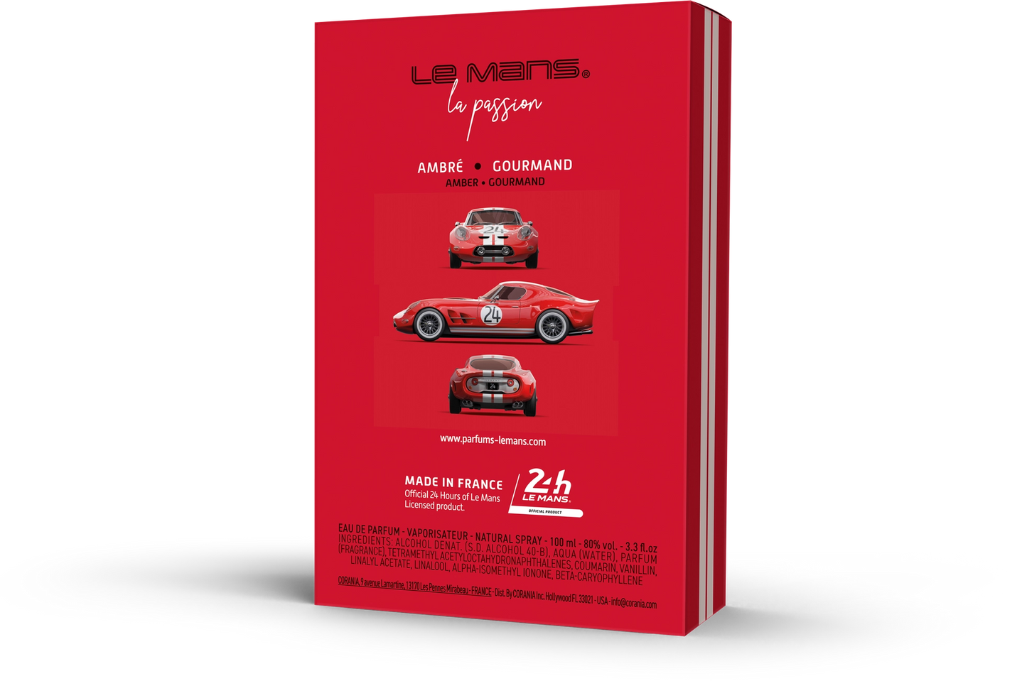 La Passion by 24 Hour Le Mans | 3.4 oz Eau de Parfum Spray